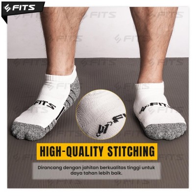 FITS No Show Socks kaos Kaki